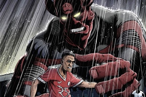 Alan Grant, John Wagner and Dan Cornwell Bring You Sci-Fi Soccer Action With 'Rok Of The Reds' 