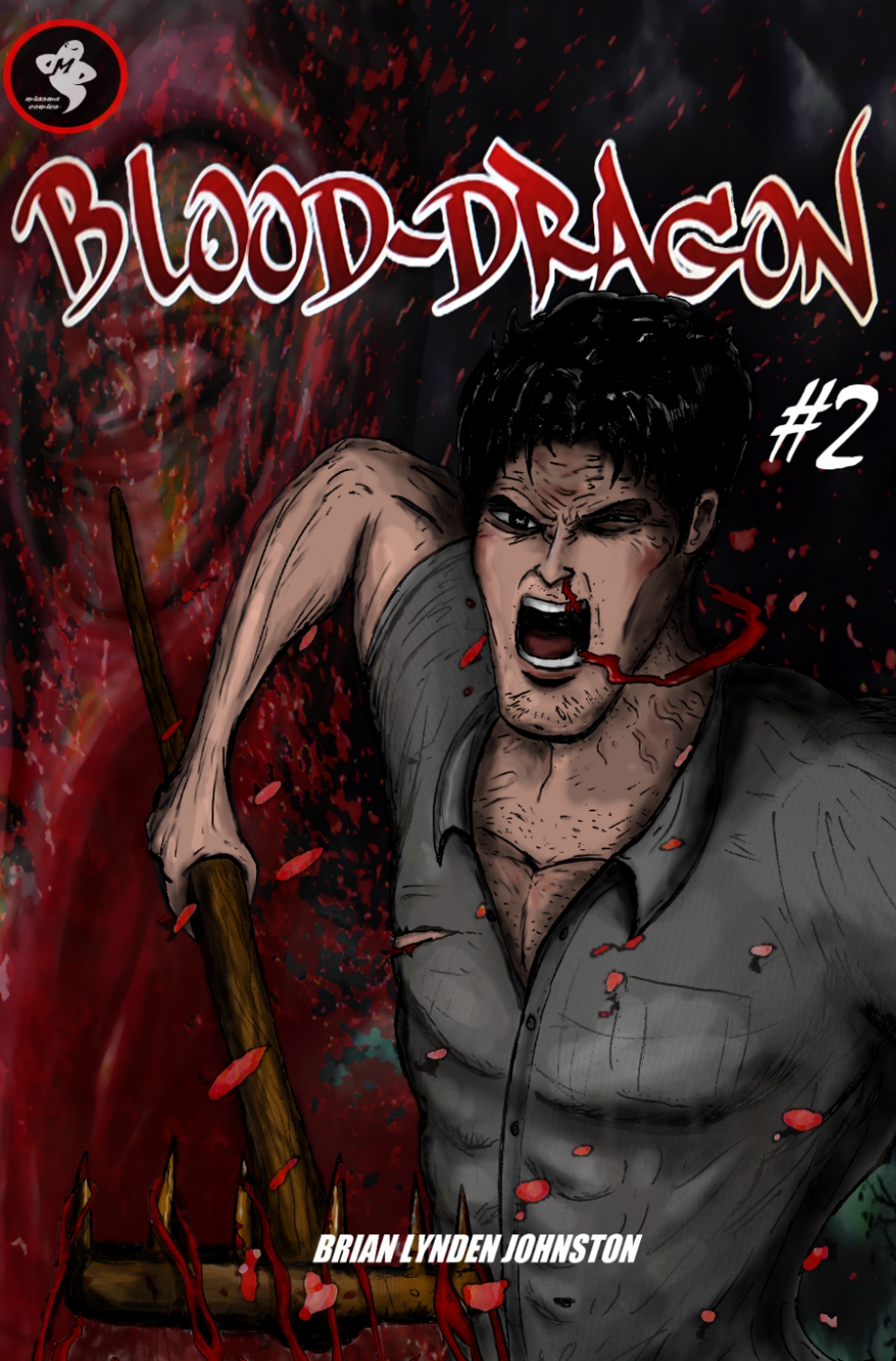 Blood-Dragon #2 - Cover