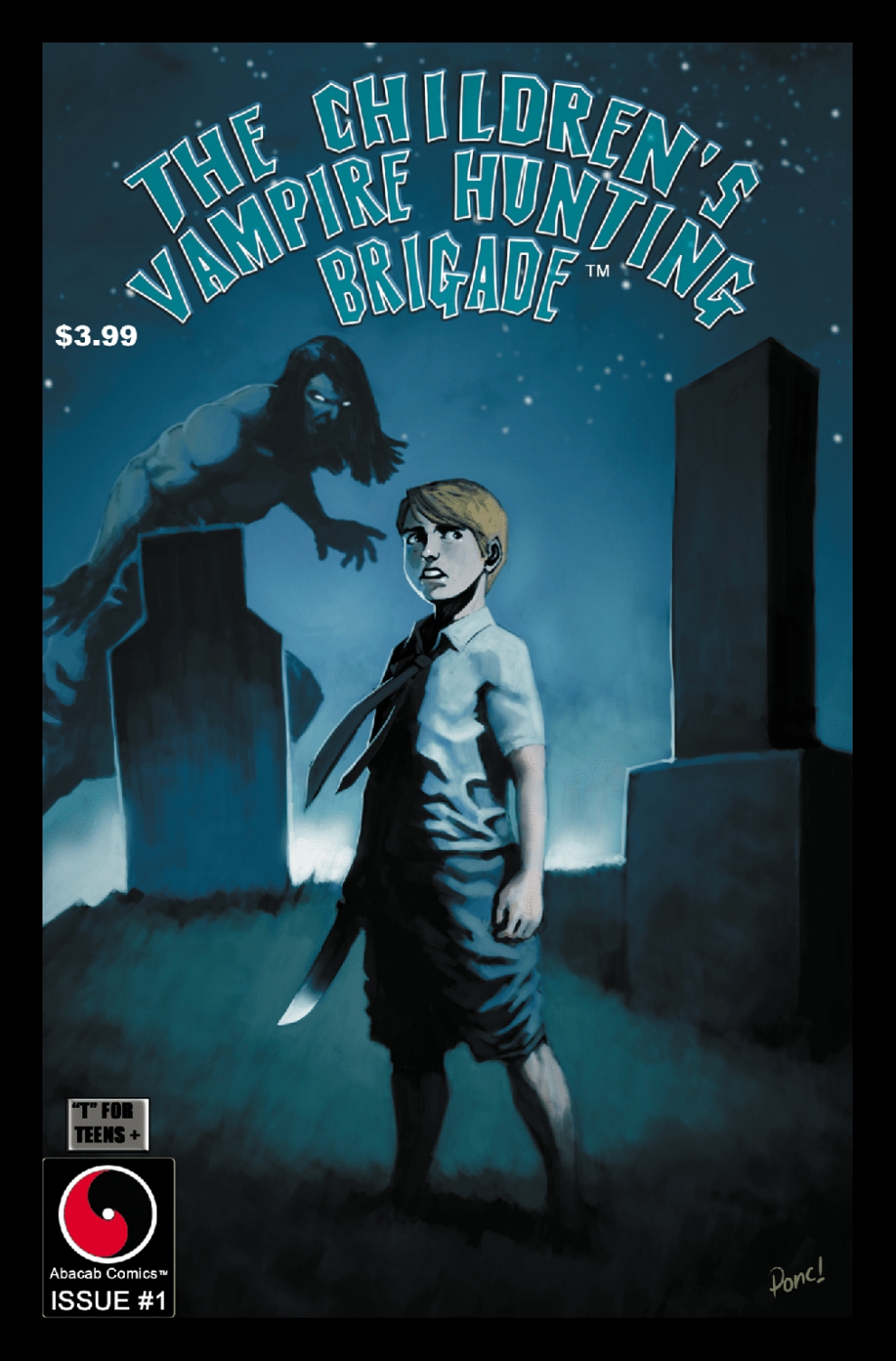 The Children's Vampire Hunting Brigade #1 - Cover