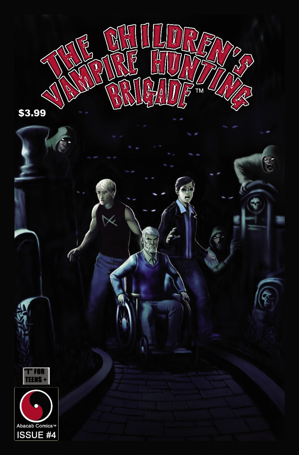 The Children's Vampire Hunting Brigade #4 - Cover