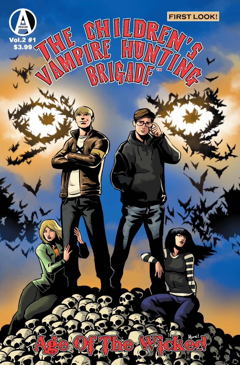 The Children's Vampire Hunting Brigade #5 - Cover