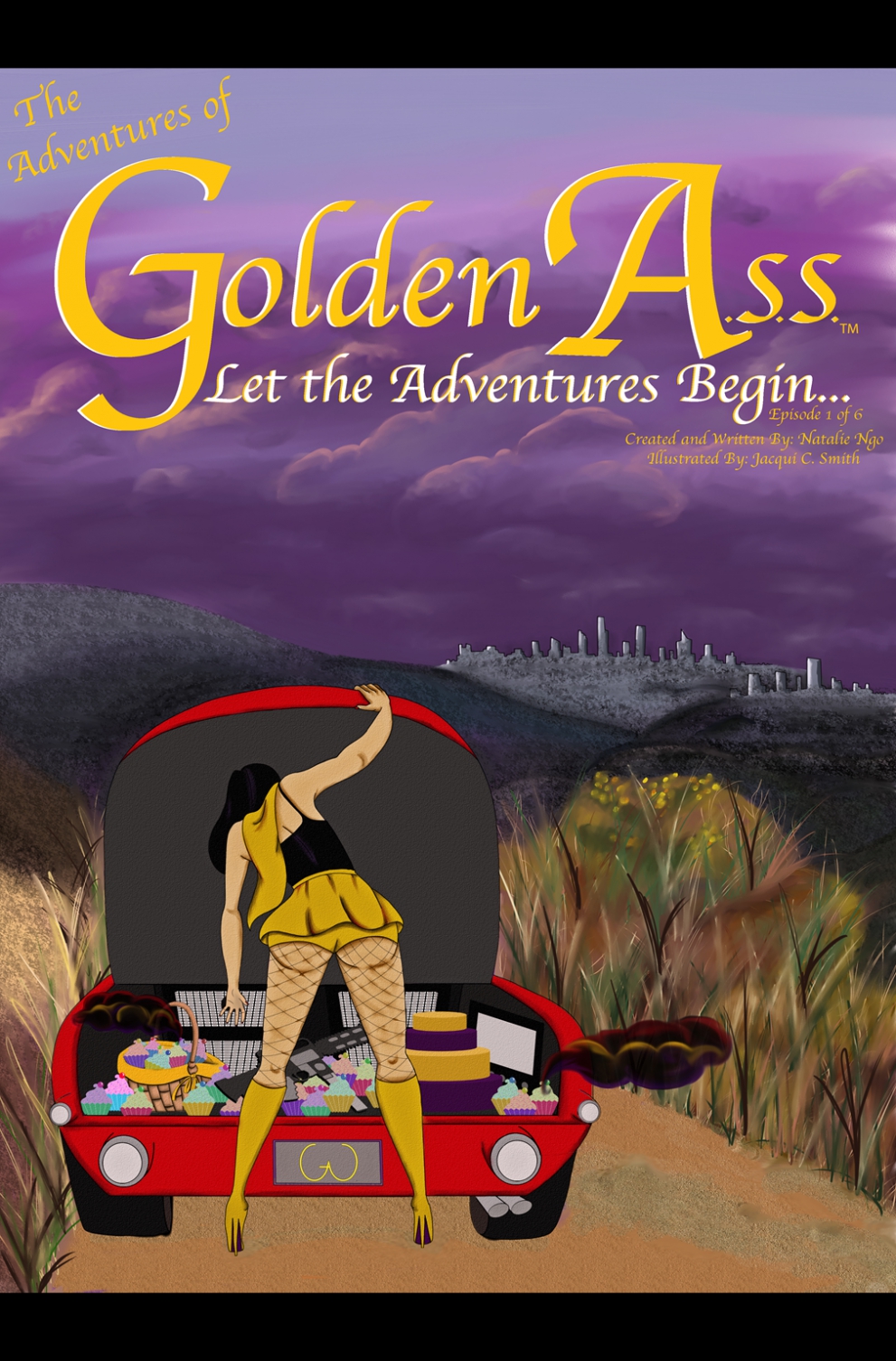 The Adventures of Golden A.S.S. #1 - Cover